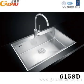 Hot SUS 304 Stainless Bowl Handmade Kitchen Sink